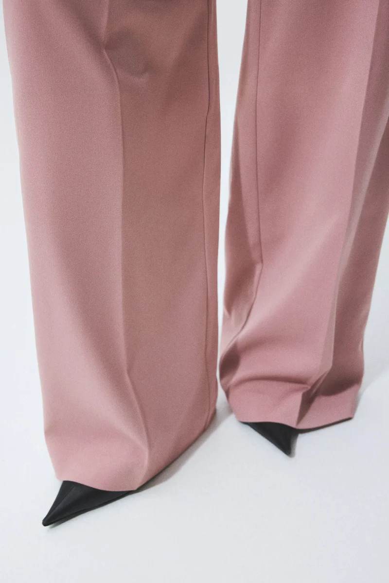 H&M Wide tailored trousers